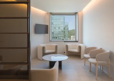 Sala de espera Clínica Dental en Bilbao