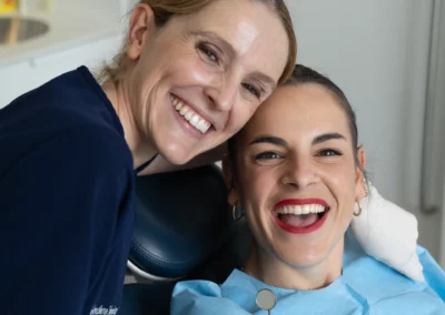 Clienta en la Consulta de Clínica Zabalegui