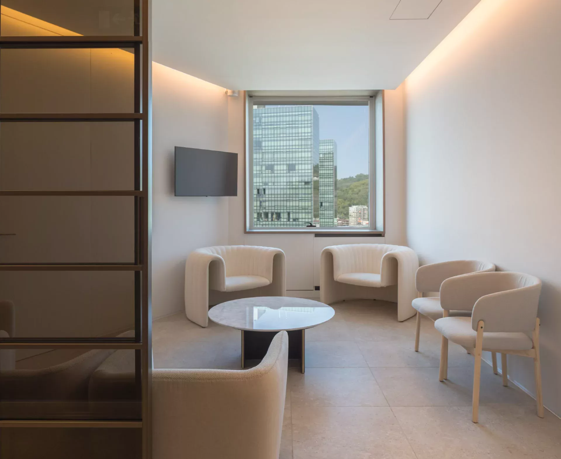 Sala de espera Clínica Dental en Bilbao